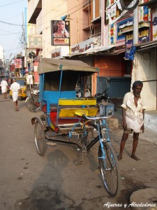 El tradicional rickshaw